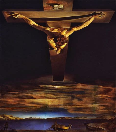 Cristo De San Juan De La Cruz El Arte De Salvador Dalí Salvador Dalí
