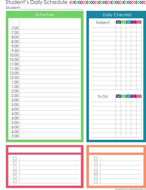 Printable Homeschool Planner That Are Zany Roy Blog