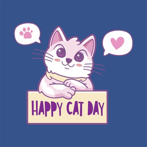 International Cat Day Happy Cat Day Ts Idea International Cat Day