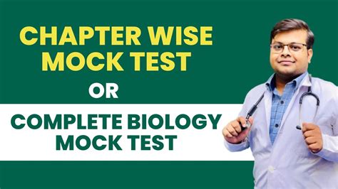 Chapter Wise Mock Test Vs Complete Full Biology Mock Test Neet 2023