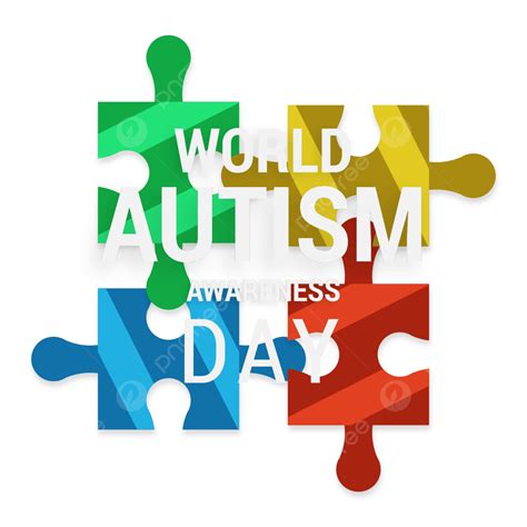 Autism Awareness Month Clipart Transparent Png Hd World Autism