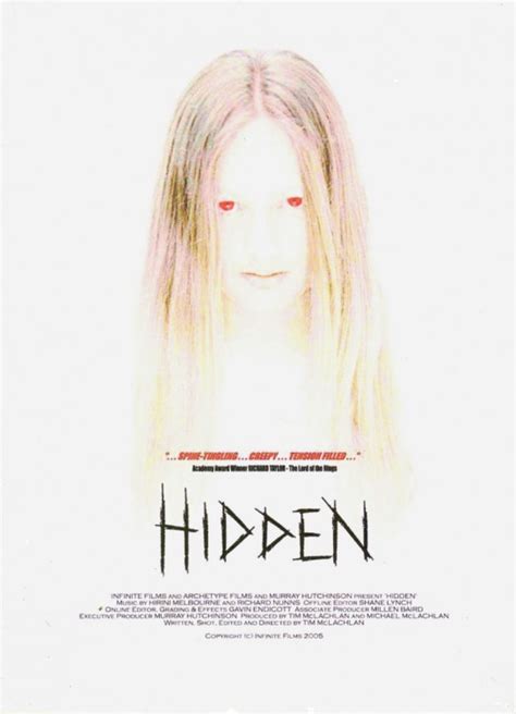 Hidden Movie Poster Imp Awards