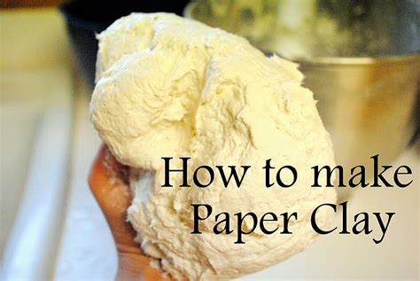 Dahlhart Lane How To Make Paper Clay