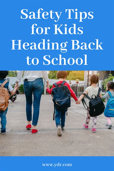 Safety Tips For Kids Heading Back To School Safetyfirst
