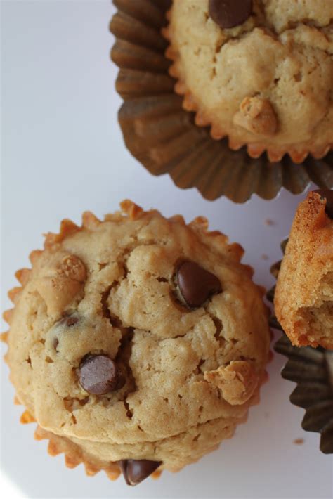 Peanut Butter Blondie Muffins