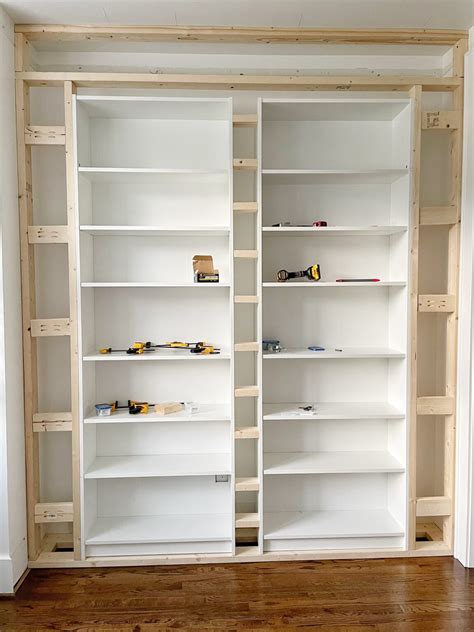 Arched Ikea Billy Bookcase Hack Step By Step Our Aesthetic Abode