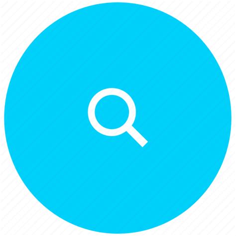 Search Button Blue Png Png All