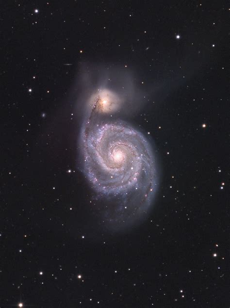 M 51 Whirlpool Galaxy Planewave Instruments