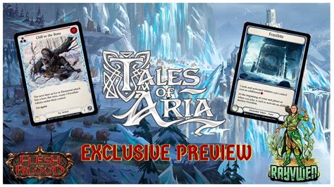Double Spoiler Chill To The Bone Frostbite Tales Of Aria Preview