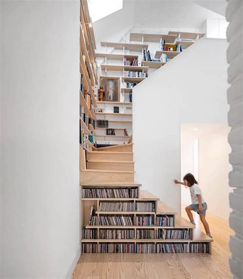 Modern stairs designs half turn staircase design. 20+ Modern and Creative Stair Designs | Design Swan