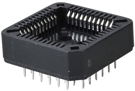 Plcc 44 Ic Socket 44 Pin Plcc At Reichelt Elektronik