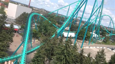 Canadas Wonderland July 29th 2014 Leviathan On Ride Pov Roller Coaster Youtube
