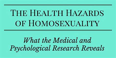 The Health Hazards Of Homosexuality An Important New Book From Massresistance Part 2