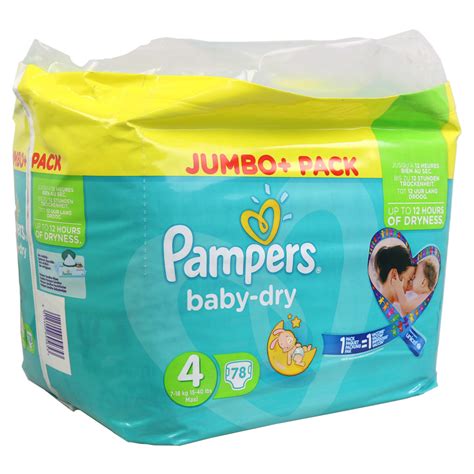 Erfahrungen Zu Pampers Baby Dry Gr4 Maxi 7 18kg Jumbo Plus Pack 78