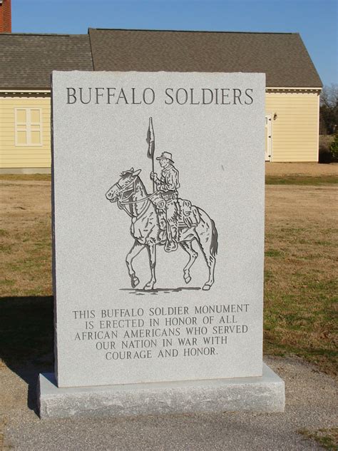 Buffalo Soldiers Monument This Buffalo Soldier Monument Is Flickr