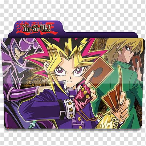 Anime Folder Icons Yugioh Transparent Background Png Clipart Hiclipart