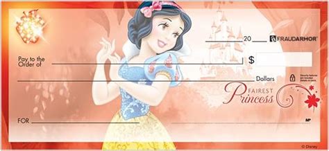 Disney Princess Personal Checks American Bank Checks