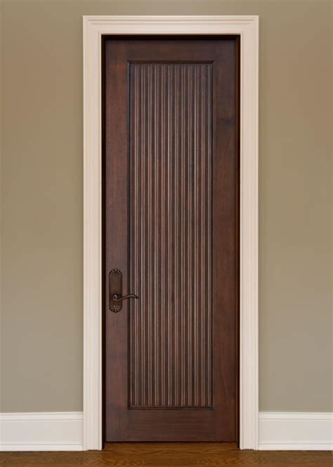Bi folding wood doors exterior. 93+ Modern Interior Main Door Designs of Glass & Wood for Home