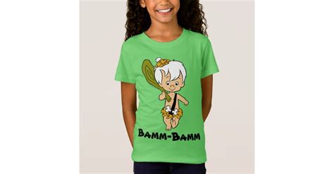 The Flintstones Bamm Bamm Rubble T Shirt Zazzle