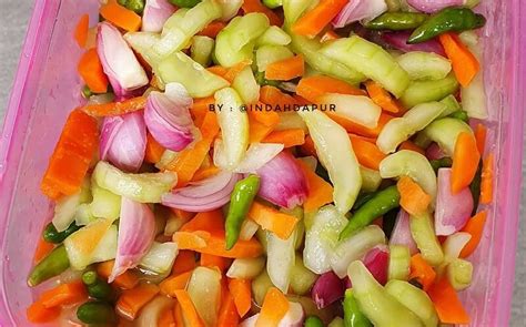 Resep acar timun wortel nanas mentah. Resep Acar Timun Wortel Nanas Mentah / Resep Acar Timun ...