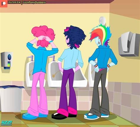Suggestive Artist Uzzi Ponydubberx Derpibooru Import Pinkie Pie Rainbow Dash