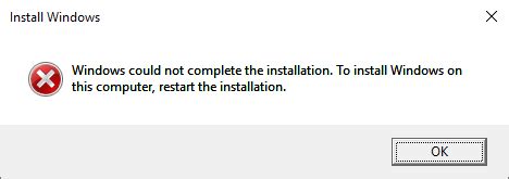 How To Fix Windows Could Not Complete The Installation Error Easeus