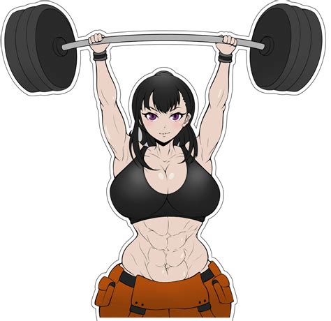Maki Oze Ohp Barbells And Anime Milkers