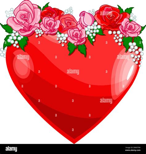 Roses For My Love Stock Vector Images Alamy
