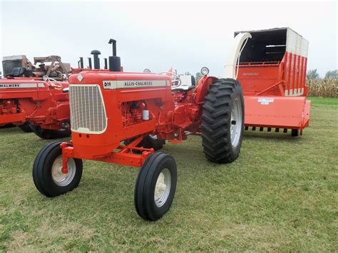 Allis Chalmers D1956f Forage Harvester And Forage Box Old Tractors