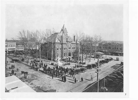 This Photo From The Early 20th Century Of The Union County Courthouse