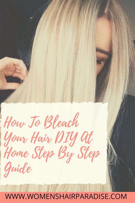 Top picks related reviews newsletter. Easy Step-By-Step DIY How To Bleach Your Dark Hair - Women ...