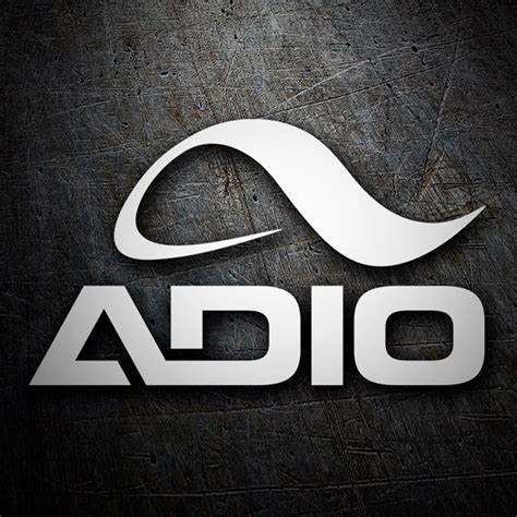 Pegatina Adio Logo