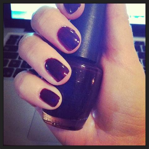 all abordeaux the sled by opi nail polish nails polish