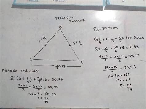 Como Calcular El Lado X De Un Triangulo Printable Templates Free