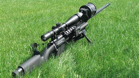 Free Download Barett 98 B 338 Lapua Hd Sniper Rifle Desktop Gun