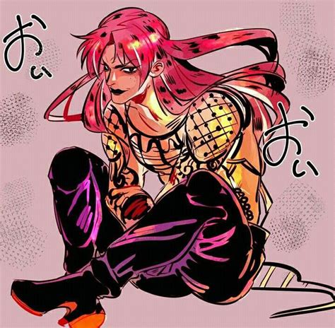 Diavolo Fanart Jjba To Attract His Good Vibes You Have To Write 1 Thing