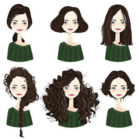 Combine this artwork with other custom clipart kits to create 100s of unique watercolor illustrations. Curly Hair Clip Art, Vector Images & Illustrations - iStock