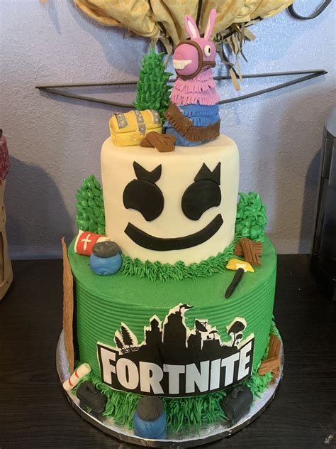 Fortnite Cake Desserts Birthday Cake