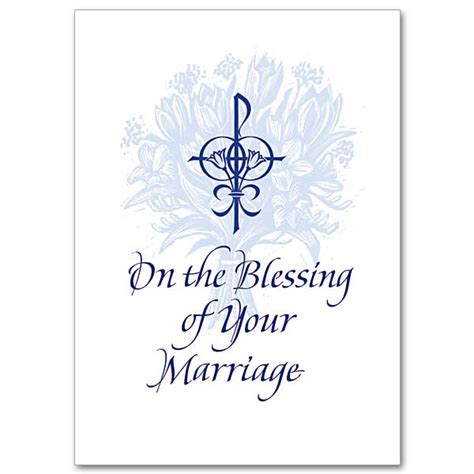 On The Blessing Of Your Marriage Blessing Of Marriage Card Convalidation