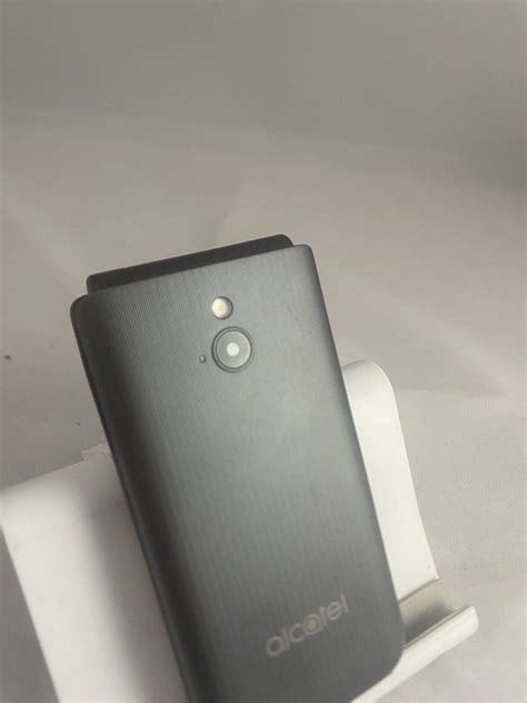 Alcatel One Touch 3082x 4g Unlocked Grey Mobile Flip Phone Grade B Ebay