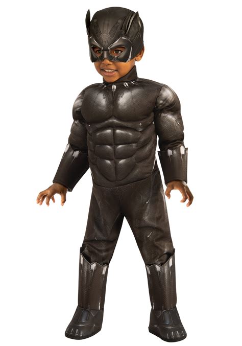 Toddler Boys Black Panther Costume