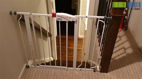 Regalo Extra Wide Baby Gate For Stairs Without Drilling Youtube
