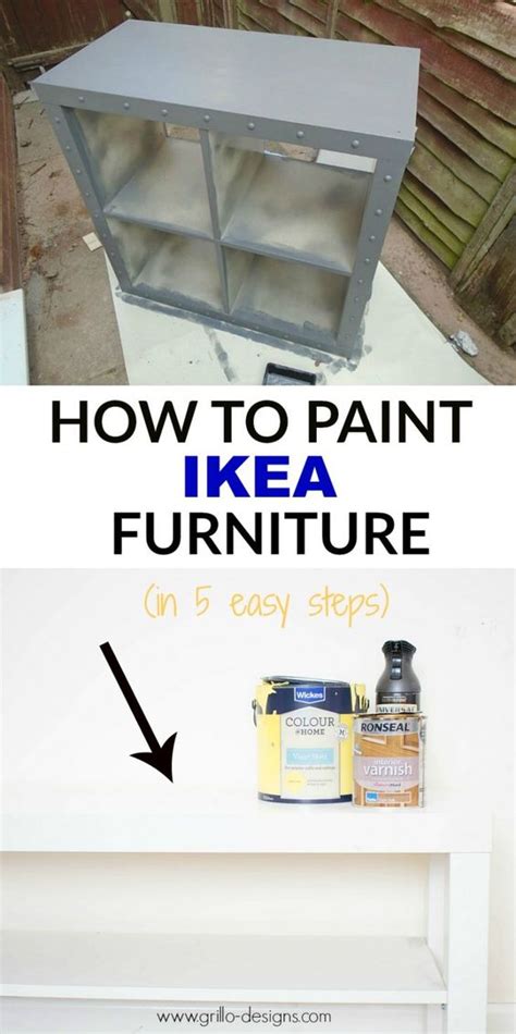 How To Paint Ikea Furniture In 5 Easy Steps Grillo Designs