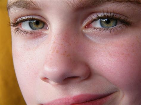 Free Stock Photo Of Freckles Green Eyes Kid