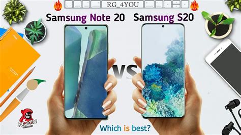 Samsung Note 20 Vs Samsung S20 Comparison Specifications Youtube