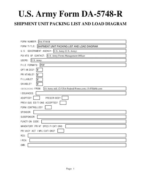 Da 5748 R Form Fill Online Printable Fillable Blank