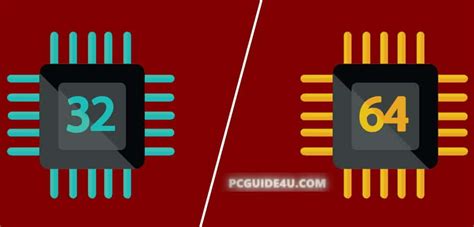 Difference Between 32 Bit And 64 Bit Processor Type Pcguide4u
