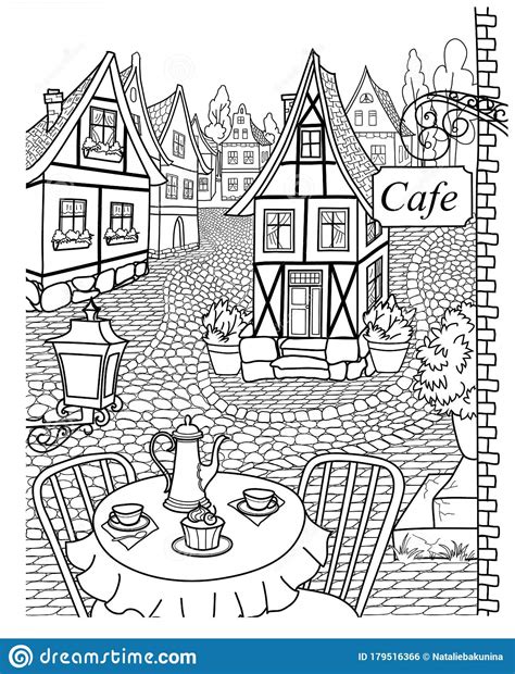 Our german shepherd coloring pages can help you dream. Germany Coloring Book Vector Illustration | CartoonDealer ...