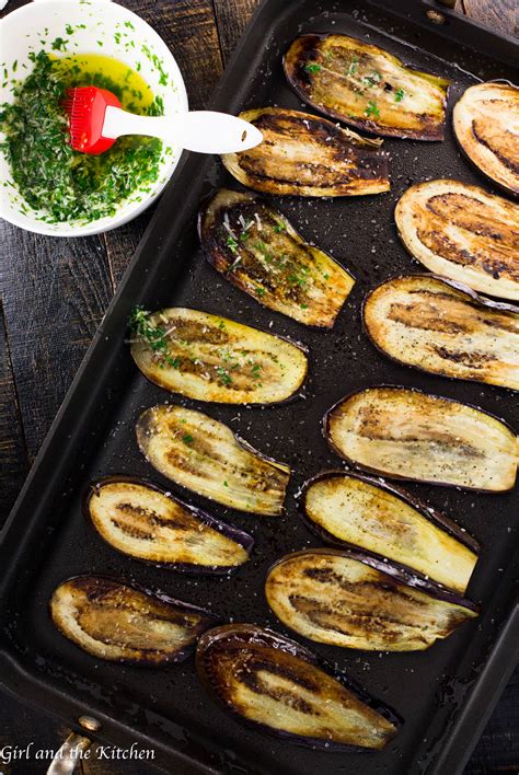 Healthy Pan Fried Baby Eggplant With Gremolata Girl And The Kitchen