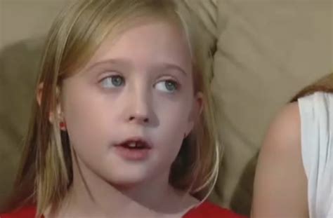 8 Year Old Girl Diagnosed With Rare 1 In One Million Form Of Breast